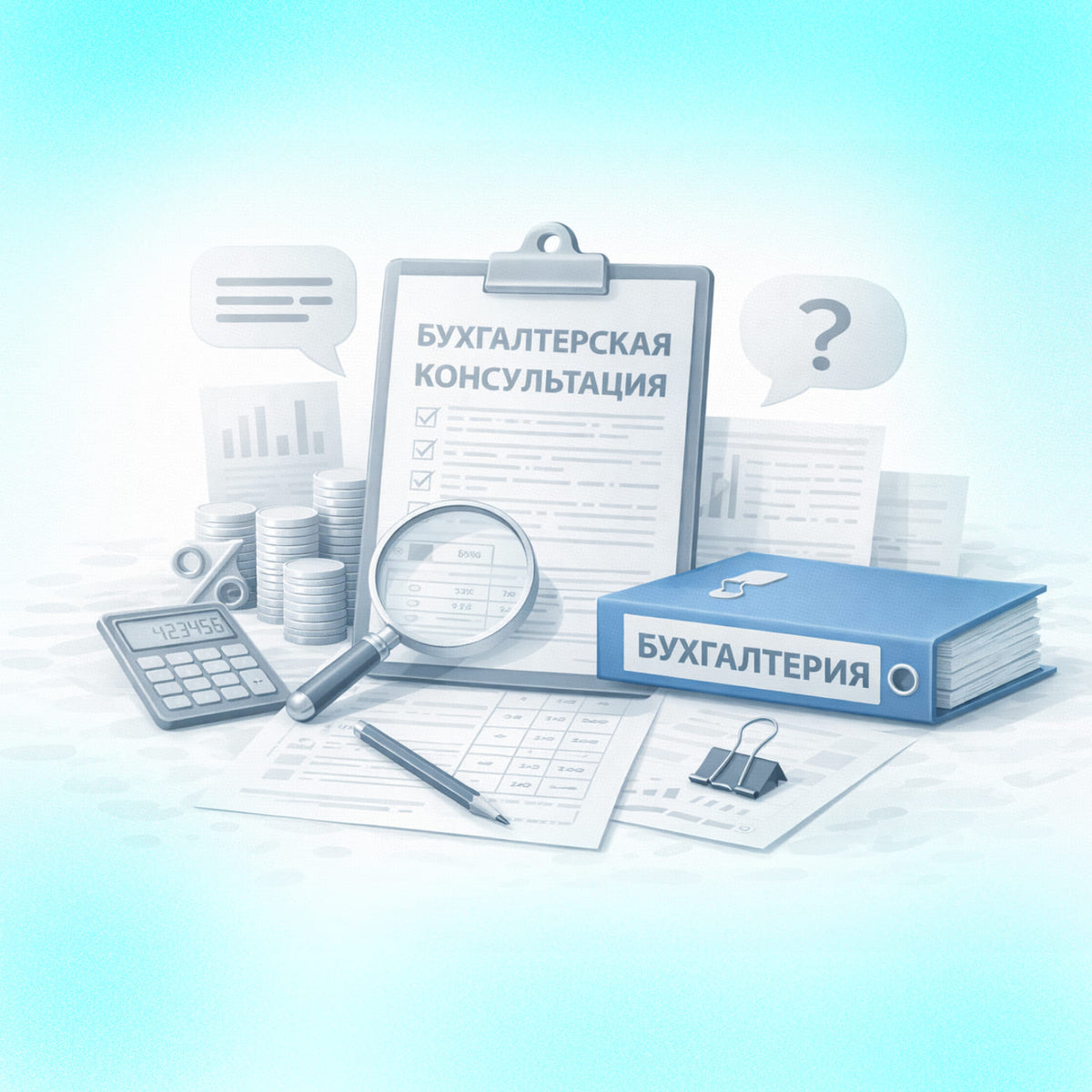 Консультация бухгалтера для ООО и ИП - учет, налоги и отчетность